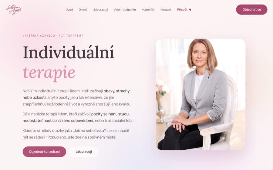 Web Kateřina Azavedo